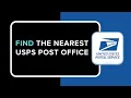 How to Find the Nearest USPS Post Office
