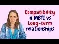 Compatibility in MBTI vs Long-Term Relationships