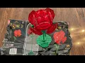 Let s Build Block Tech Everlasting Rose Romantic Red LEGO compatible building blocks from Five Below
