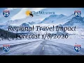 DayWeather Regional Travel Forecast 1-8-2026