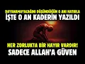 Download Lagu HER ZORLUKTA BİR HAYIR VARDIR! SADECE ALLAH'A GÜVEN