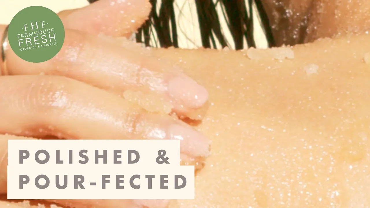 FarmHouse Fresh skincare — Farmhouse Fresh - Blood Orange Glowrita Body Polish (YouTube video ad)