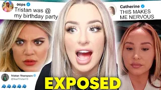 Tana Mongeau DRAGGED by Khloe Kardashian, Catherine Paiz EXPOSED Tana’s lies…
