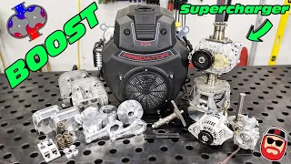 70HP Supercharged Harbor Freight Predator 670cc V Twin Engine Build