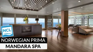 Norwegian Prima Mandara Spa Full Walkthrough Tour Review 4K NCL PR1MA