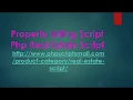 Property Listing Script Php Real Estate Script