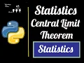 Statistics Central Limit Theorem variability Z Score - T-test Data Science with Python