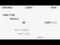 Sam Smith - I'm Not The Only One (Lyric Video)