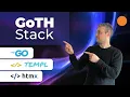 GoTH Stack - Go HTMX and Templ for interactive apps with GoLang