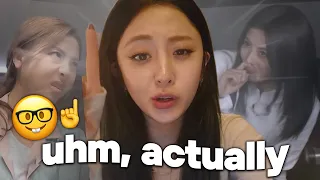 yunjin being a loser trapped in a hot girls body