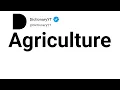 Agriculture Synonyms Thesaurus Similar Words