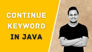 Continue Keyword in Java Hindi Java Tutorial for Beginners in 2021