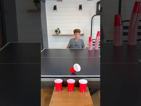 3/3 cup trickshot! #shorts #trickshots #ytshorts #viral #fyp #shortvideo #youtubeshorts #shortsfeed