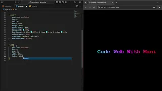 HTML CSS and JavaScript Neon Cursor with Smooth Trailing Tail Effect