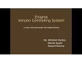 Enigma A version controlling system in python