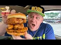 WING STOP Carolina Gold BBQ TRIPLE Chicken Sandwich Food Review