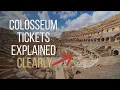 Colosseum Tickets Explained Clearly 2026 Avoid These Costly Mistakes