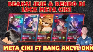 jeje reaction u0026 renbo locked meta ciki bang axcyl