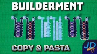 Copy Paste-able designs Builderment EP3 Lets Play Walkthrough Tutorial