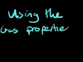 How to use the Gas Properties Simulation