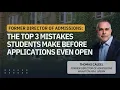 The 3 Biggest Mistakes Students Make in High School And How to Fix Them Before Application Season