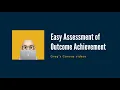 Canvas - Easy Assessment of Outcome Achievement