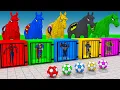 Download Lagu Long Slide Game With Cow Elephant Gorilla Hippopotamus Tiger - 3d Animal Game - Funny 3d Animals