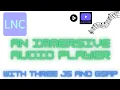 An immersive 3D player with ThreeJS and GSAP