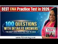 BEST CNA Practice Test 2026 100 CNA Exam Questions Answers with Nurse Eunice
