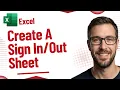 How To Create A Sign Sheet In Microsoft Excel 2026 Guide
