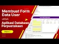Membangun Aplikasi Database Perpustakaan Menggunakan Python GUI MySQL Membuat Form Data User
