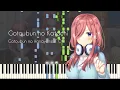 [FULL] Gotoubun no Katachi - Gotoubun no Hanayome∬ (Season 2) OP - Piano Arrangement [Synthesia]