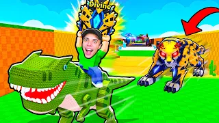 MONTÉ MASCOTAS para ROBAR los NUEVOS HUEVOS en ROBA UN HUEVO!😱 (Admin Abuse)