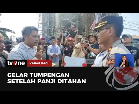 Sebagai Ungkapan Rasa Syukur Panji Gumilang Ditahan, Warga Potong Tumpeng di Al Zaytun