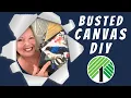 GENIUS How to Make the Addictive Busted Canvas Craft Step by Step Tutorial