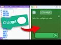 I Made ChatGPT Inside Scratch