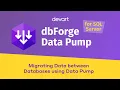 Migrating Data between Databases using Data Pump