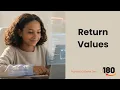 Return Values Scope in Python for Absolute Beginners Lesson 15 Python 2D Game Development