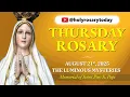 Download Lagu THURSDAY HOLY ROSARY 💛 AUGUST 21, 2025💛 LUMINOUS MYSTERIES OF THE ROSARY [VIRTUAL] #holyrosarytoday