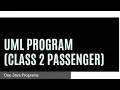 Uml Program of Flight Time Passenger in OOP Java - Coding Future