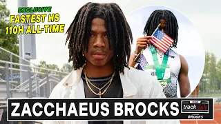 How Zacchaeus Brocks Broke the High School 110mH National Record Track-ish presented by Brooks