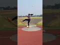 Standing discus throw