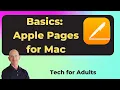Basics of How To Use Apple Pages on a Mac