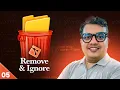 Removing and Ignoring Files in Git