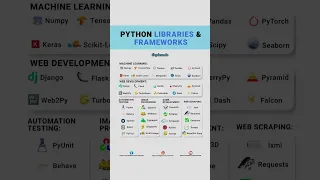 Top Python Libraries Frameworks You NEED to Know