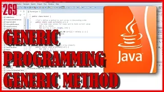 Generic Programming in Java - Generic method example