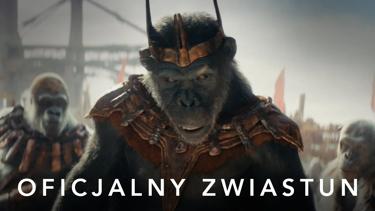 Zwiastun filmu Królestwo Planety Małp online