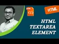 47 HTML Form Control Textarea element and its attributes - HTML