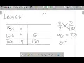 Saxon Math 87 Lesson 65 2nd Edition