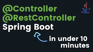 Controller RestController annotations in Spring Boot Java REST tutorial